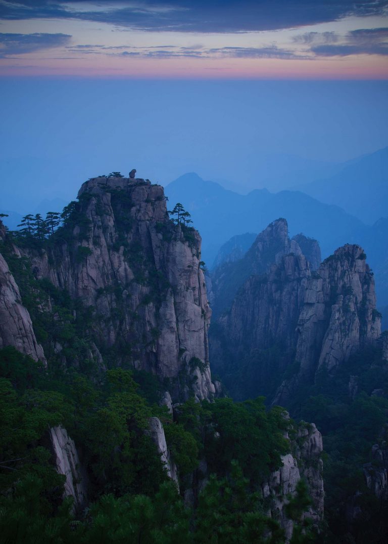 China mountain scene